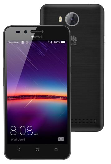 Huawei Y3 II Dual Sim - 8 GB, 1 GB RAM, 4G LTE , Black